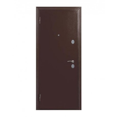 Дверь Меги 594 мет/мет (870мм, 2050мм, левая, ручка внутри)