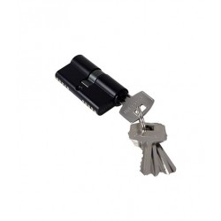 Цилиндр Pallini ключ-ключ P 60 C (25*10*25) MatBlack черный