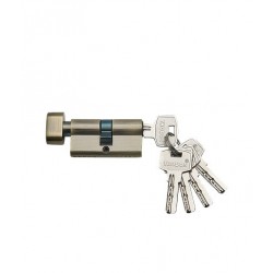 Цилиндр Vantage ключ-завертка VC60-5AB (25*10*25) (англ.кл 5кл) AB бронза