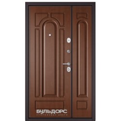 Входная двустворчатая дверь Бульдорс Мега 70 D5 1200