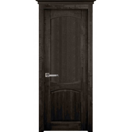 Дверь Барроу ГРИС (800мм, ПГ, 2000мм, 40мм, натуральный массив ольхи, грис)