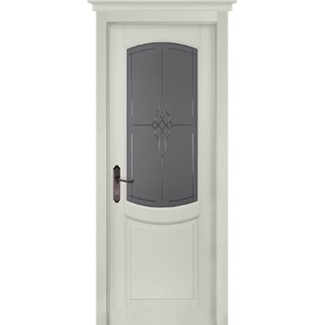 Дверь Бристоль ГРЕЙ (900мм, ПОС, 2000мм, 40мм, натуральный массив ольхи, грей)