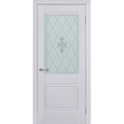 Дверь Dominik, белый матовый (600мм, ПОС, 2000мм, 38мм, полипропилен, белый матовый)
